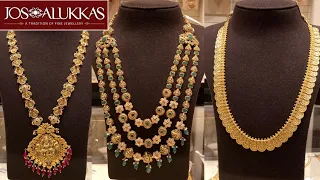 Josalukkas long haram designs with price//Latest long haram collection/Gold haram designs with price