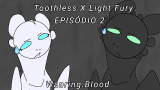 Toothless x Light Fury EP2 (Wanring: Blood)