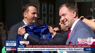 Sikorski ucieka z własnej konferencji prasowej