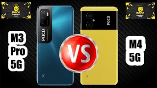 POCO M3 PRO 5G Vs POCO M4 5G || 🔥🔥