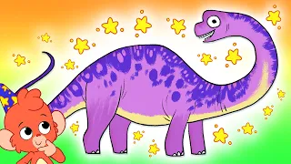 Club Baboo | B is for Brontosaurus | Learn Dinosaur names and more with Baboo