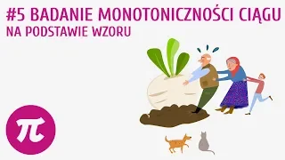 Badanie monotoniczności ciągu na podstawie wzoru #5 [ Ciągi - wprowadzenie ]