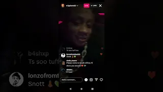 Trippie Redd ig live April 27 2024 *(LONG LIVE CHRIS KING)*