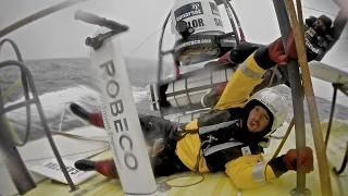 750 Miles Left! - Team Brunel | Volvo Ocean Race 2014-15