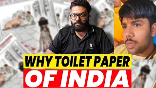 Times Of India Called Toilet Paper Of India For His Cartoon On Ujjain News