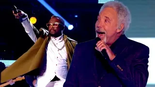 Tom Jones and fellow coaches perform together! | The Voice UK - BBC