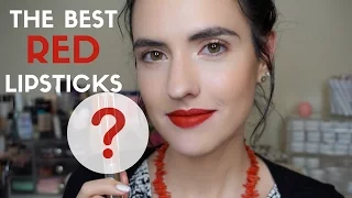 My Favorite Red Lipsticks | Drugstore + High-end