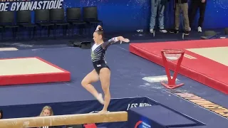 Jennifer Gadirova 🇬🇧 - Beam Final - Paris World Cup 2022