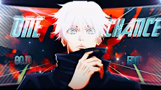 Gojo Satoru 🔥 - One Chance [EDIT/AMV] 4K ULTRA - 📱🤔