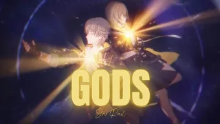 Star Rail - GODS (AMV/GMV) #hoyoverse #starrail #newjeans #genshinimpact #trailblazer