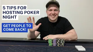 5 Tips To Host Poker Night