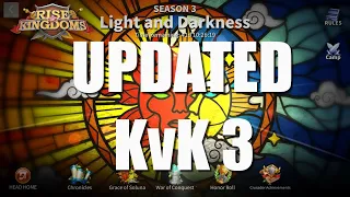 Light vs Darkness UPDATE - If you won LvD and had Ziggurat for end KvK reward you must watch  - RoK