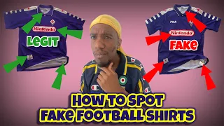 fake football shirts hacks, tips & tricks how to tell the difference in 2023 (modern and vintage)