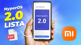 BOMBA💥OFICIAL! HyperOS 2.0 🤯 VAZOU a LISTA dos CELULARES XIAOMI que VÃO ATUALIZAR