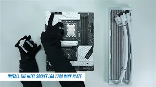 MSI® HOW-TO install MAG CORELIQUID E Series for Intel LGA1700 socket