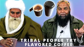 Tribal People Try Coffee (Flavored) for the first time