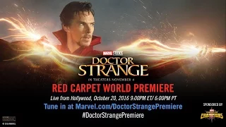 Marvel's Doctor Strange Red Carpet Premiere