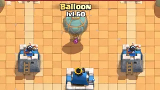 Clash Royale Best Deck Balloon lvl 60 vs 3 Crown#clashroyale #clashroyaledeck #bestdeck