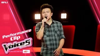 The Voice Thailand - แบงค์ พีรพัฒน์ - กรุณาฟังให้จบ - 25 Sep 2016