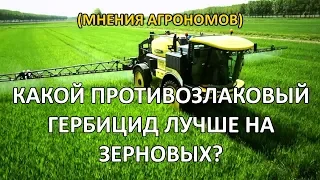 Применение гербицидов против овсюга и просо на пшенице и ячмене