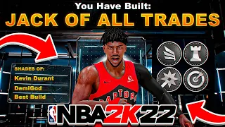 the JACK OF ALL TRADES is the RAREST BUILD in NBA2K22 CURRENT-GEN...