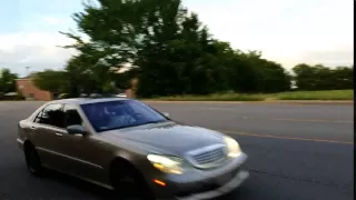 2001 Mercedes Benz S600 V12 F1 Exhaust Fly By