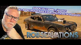 Join the filmmaking team behind HOPE AND GLORY, the EPIC MAD MAX fan film!!! Robservations #965