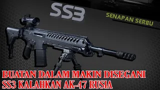 MAKIN Sangar ! Senapan SS3 Buatan PT Pindad Indonesia Bisa Saingi Popularitas AK-47 Rusia