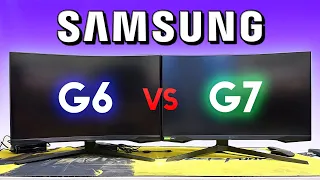 Samsung G6 или Samsung G7 ? Что лучше? Какой монитор купить?  S27BG650EI vs C27G75TQSI