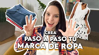 COMO CREAR TU MARCA DE ROPA👚👕 | Paso a Paso | Diseño de Moda | LaTina De Ideas | Fashion Business