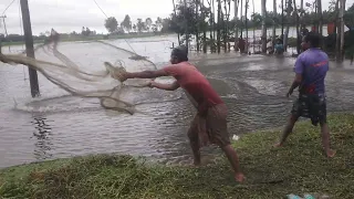 Unbelievable Cast Net Fishing | Top 10 Cast Net Fishing Skills For Giant Fish