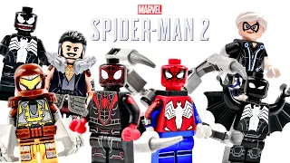 LEGO Insomniac's Spider-Man 2 Custom Minifigures! 🕷