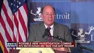 Possible new investigation opening for Detroit mayor Mike Duggan, 'Make Your Date' program