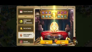 Holy Knight's Treasure! But unlucky 🙄 ||| Rise of Kingdoms