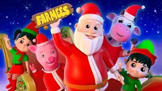 Jingle Bells | Christmas Songs For Kids | Xmas Carols | Christmas Music | Merry Christmas - Farmees