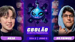 OS PRIMOS X HB20 | GRANDE FINAL - JOGO 1 I CBOLÃO 5ª Edição