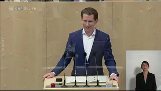 2020-06-18 Nationalratssitzung 016 Frage von Wolfgang Gerstl ÖVP an Bundeskanzler Sebastian Kurz ÖVP