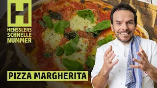 Schnelles Pizza Margherita Rezept von Steffen Henssler | Günstige Rezepte