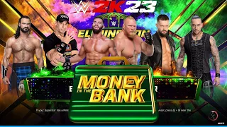 WWE 2K23 ELIMINATION CHAMBER MATCH FOR DAMIAN PRIEST'S MONEY IN THE BANK BREIFCASE!