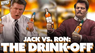 Ron Swanson VS. Jack Donaghy: The Drink-Off | Parks & Recreation and 30 Rock | Comedy Bites