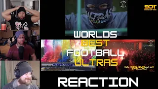 Americans React - THE BEST ULTRAS VIDEO EVER (Ultras World 1M Special) | Staying Off Topic