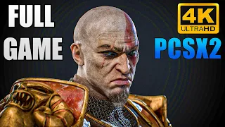 GOD OF WAR 2 HD "REMASTERED" Full Game Walkthrough [4K 60FPS UHD] - No Commentary (PCSX2 2023)