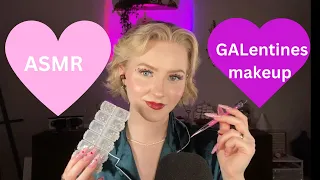 DOING YOUR GALENTINES MAKEUP 💄💕| ASMR | PERSONAL ATTENTION