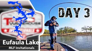 FINAL DAY! MLF Tackle Warehouse Invitational Bass Tournament on Eufaula!!