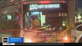 Police arrest 17-year-old for allegedly stabbing a Metro bus driver