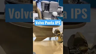 Huge Volvo Penta IPS System propulsion Lower Unit, Forward drive Dual propeller Duoprop #volvopenta