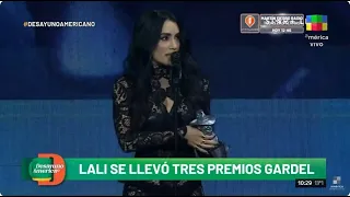 PREMIOS GARDEL: todos los looks y los ganadores de la noche