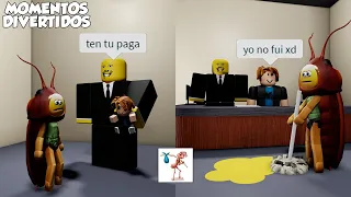 JEFE ESTRICTO MOMENTOS DIVERTIDOS (ROBLOX) (WEIRD STRICT BOSS)