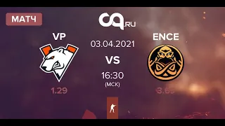 map 3 Dust 2 [RU] Virtus.pro vs ENCE BO3 | ESL Pro League Season 13