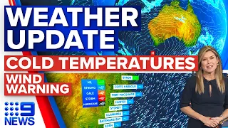 Australian Weather Forecast: Rain and Temperature Outlook - June 28 | 9 News Australia